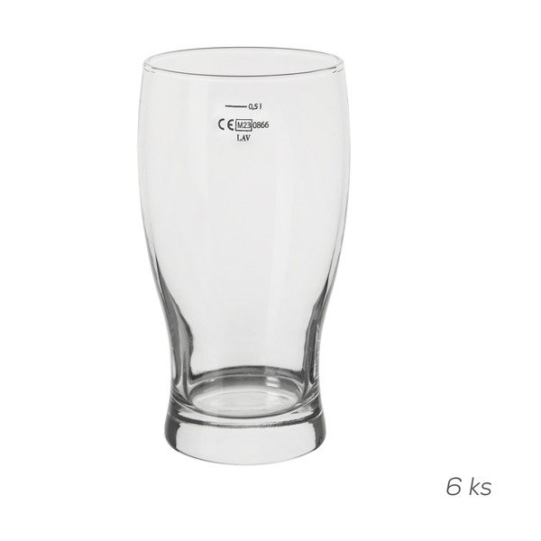 Set di 6 bicchieri da 500 ml Belek - Orion-image-2