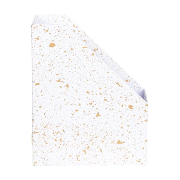 Organizzatore di documenti in oro e bianco Estelle Viktoria - Bigso Box of Sweden-image-3