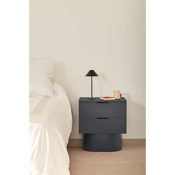 Comodino color antracite Totem – Teulat-image-1