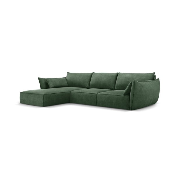 Divano angolare verde scuro (angolo sinistro) Vanda - Mazzini Sofas-image-2