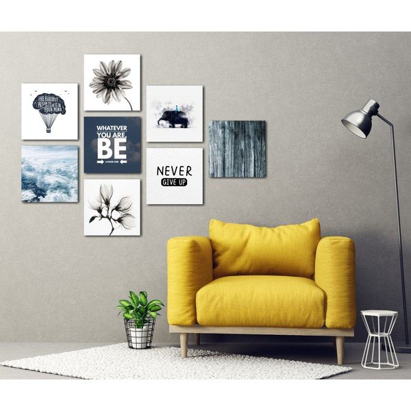 Set di 8 dipinti Fede - Insigne-image-1