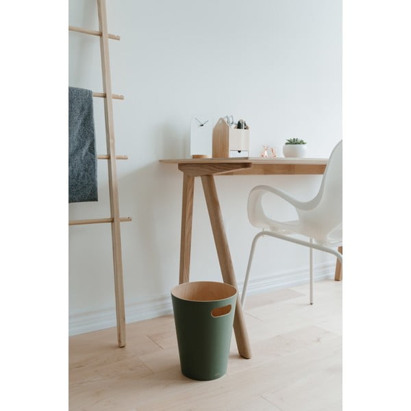 Cestino per la spazzatura verde 7,5 l Woodrow – Umbra-image-4