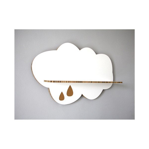 Mensola Decorplay Cloud con possibilità di colorazione personalizzata - Unlimited Design for kids-image-1
