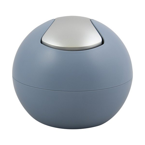 Cestino per la spazzatura azzurro in plastica 1 l   Bowl Matt – Spirella