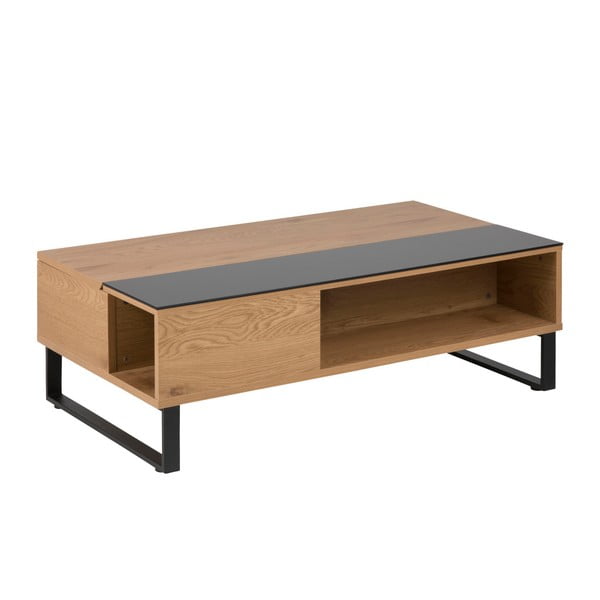 Tavolino nero 110x60 cm Azalea - Actona-image-3