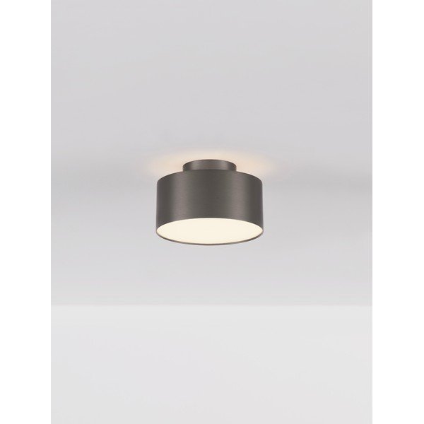 Plafoniera LED grigia in alluminio Ozen – Nova Luce-image-3