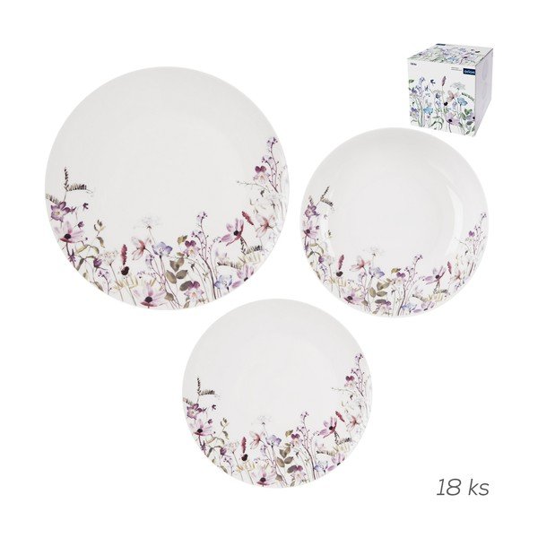 Set da pranzo in porcellana 18 pz Louka – Orion-image-3