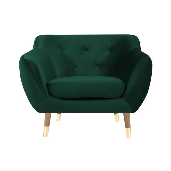 Poltrona Amelie verde scuro - Mazzini Sofas