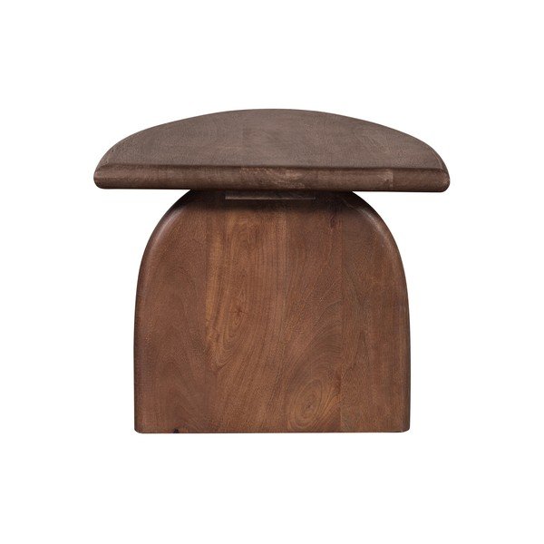 Tavolino in legno di mango 50x60 cm Nalin - WOOOD-image-3