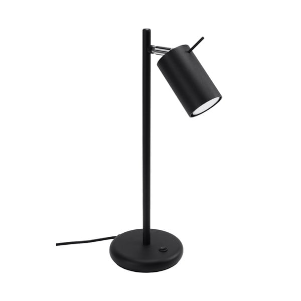 Lampada da tavolo nera (altezza 43 cm) Etna - Nice Lamps