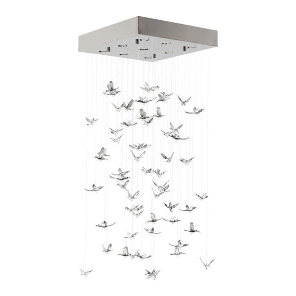 Lampada a sospensione in argento Birds - Kare Design