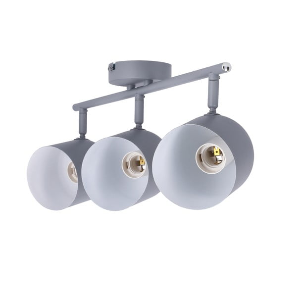 Lampada da soffitto azzurra con paralume in metallo 55x10 cm Azuro - Candellux Lighting-image-3