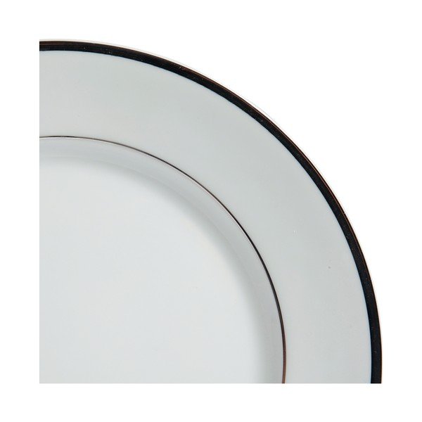 Piatto in porcellana bianca ø 30 cm Ginger - Côté Table-image-1