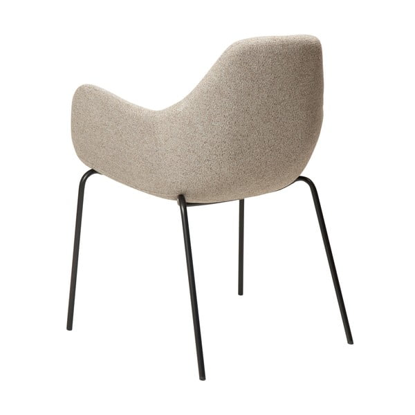 Poltrona beige in tessuto bouclé Zimmer - DAN-FORM Denmark-image-4