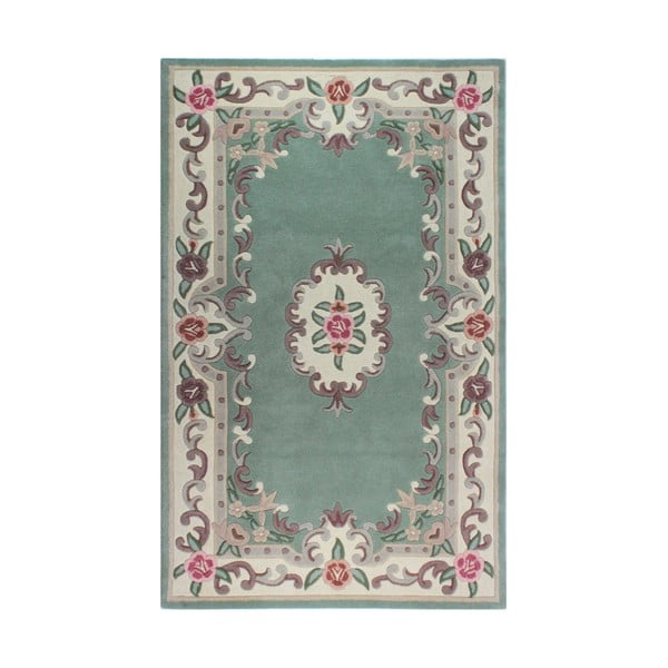 Tappeto in lana verde 75x150 cm Aubusson - Flair Rugs