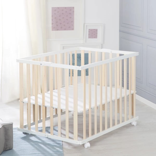 Box in colore bianco e naturale 100x75 cm - Roba-image-4