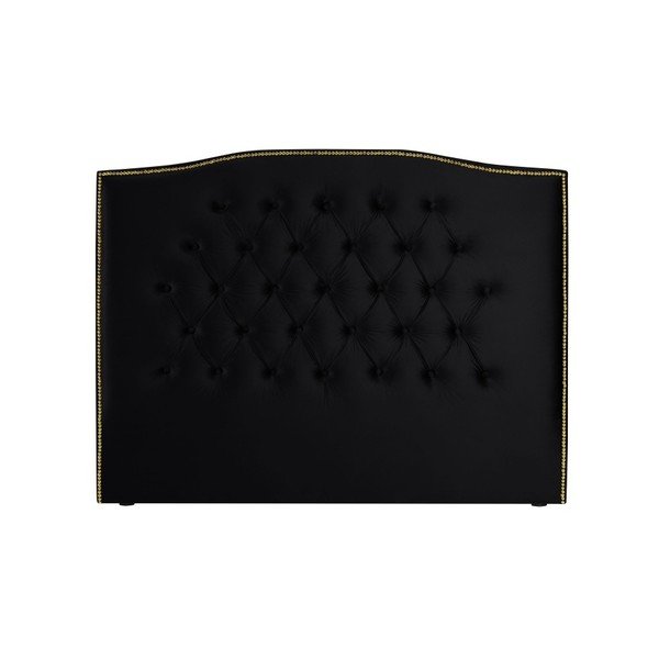 Testata nera Mazzini Sofas Daisy, 200 x 120 cm - Cosmopolitan Design