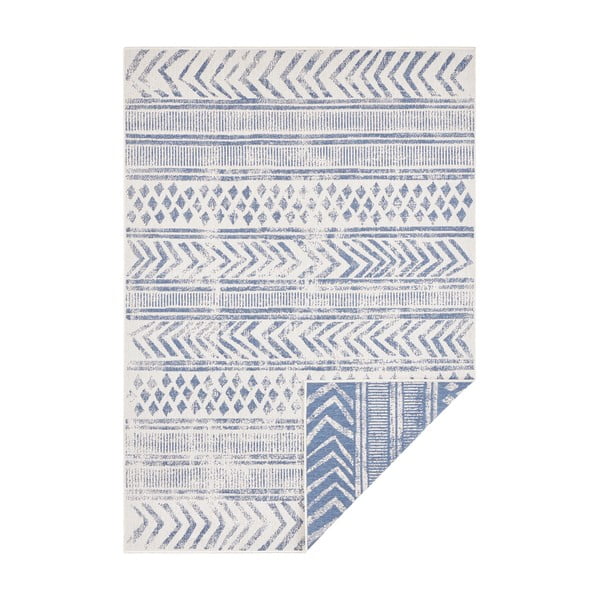 Tappeto da esterno blu e crema , 200 x 290 cm Biri - NORTHRUGS