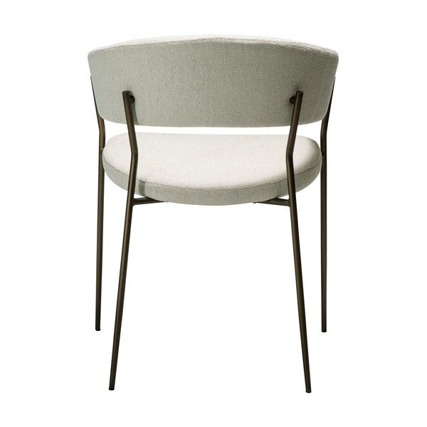 Sedia da pranzo beige con braccioli Reboot – DAN-FORM Denmark-image-4