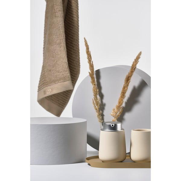 Tazza per spazzolino da denti in porcellana beige Nova - Zone-image-4