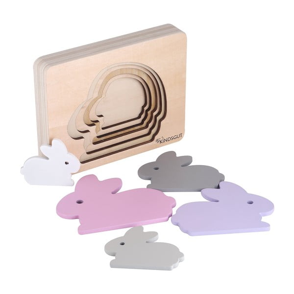 Puzzle in legno Rabbit – Kindsgut-image-3