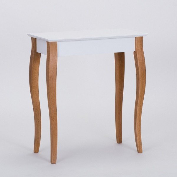 Tavolino bianco, lunghezza 65 cm - Ragaba