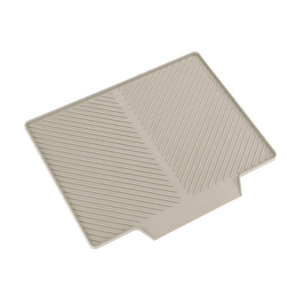 Tappetino scolapiatti beige in plastica 34x40 cm Nelia – Wenko