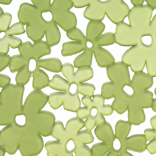 Tappetino per lavabo verde Blumz - iDesign-image-1