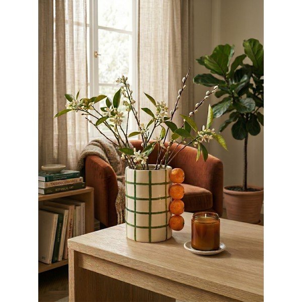 Vaso in ceramica (altezza totale 20 cm) Zeyra – Yes Everyday-image-2