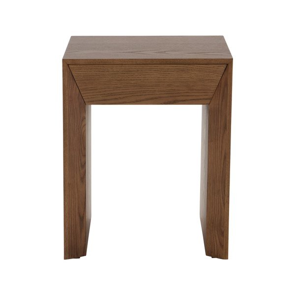 Comodino colore naturale scuro con effetto noce Sunnemo – Jotex-image-2