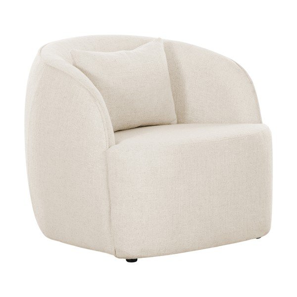Poltrona beige Elodie - Westwing Collection