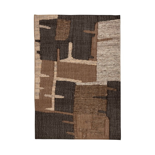 Tappeto marrone in lana 200x300 cm Briton – Dutchbone