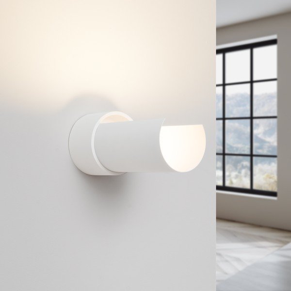 Lampada da parete bianca Aurea – Sollux-image-2