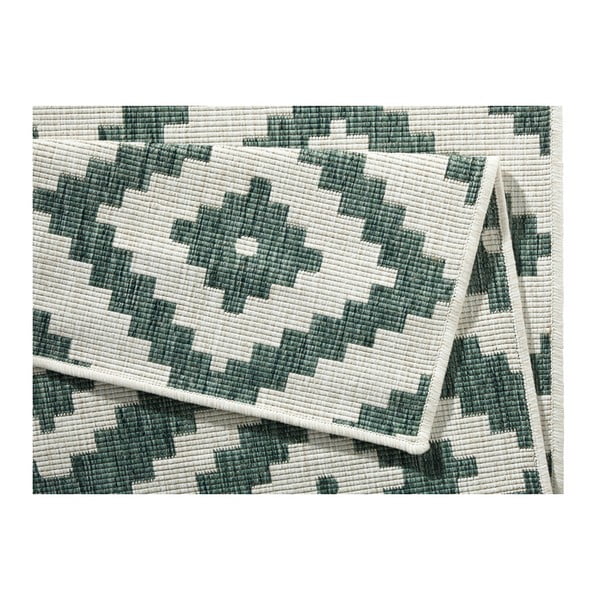 Tappeto per esterni verde e crema , 80 x 150 cm Malta - NORTHRUGS-image-4