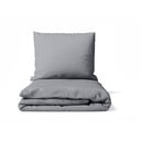 Biancheria grigia per letto singolo in microsatin 140x200 cm Basic - Bonami Essentials