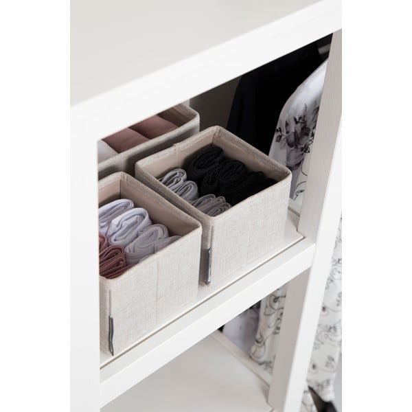 Set di 3 organizer per cassetti beige - Bigso Box of Sweden-image-2