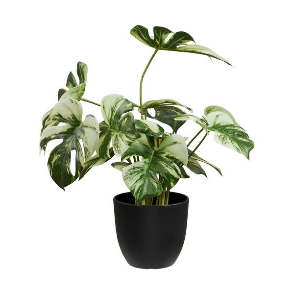 Fiore artificiale (altezza totale 41 cm) Monstera – House Nordic