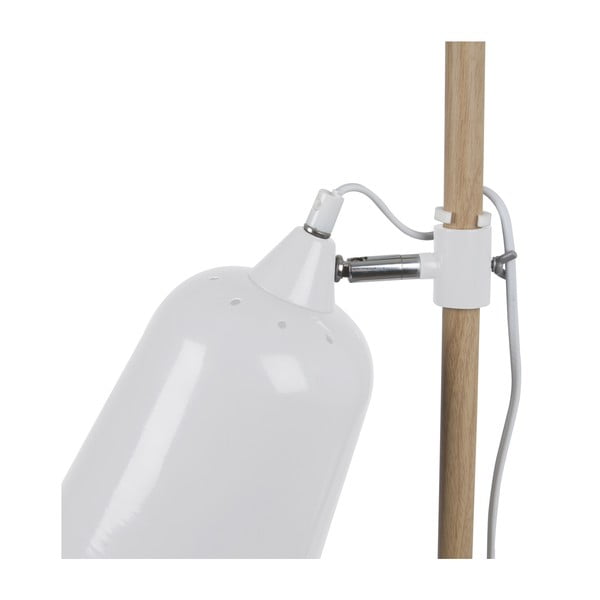 Lampada da tavolo bianca Legno - Leitmotiv-image-1