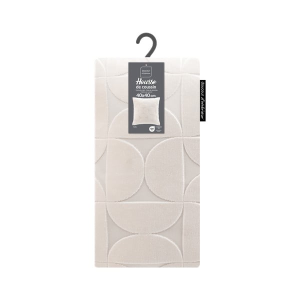 Federa decorativa in velluto 40x40 cm Curly – douceur d'intérieur-image-3