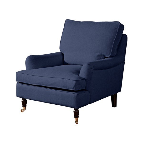 Poltrona blu scuro Passion - Max Winzer