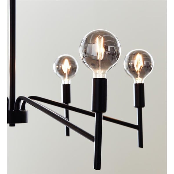 Apparecchio a sospensione nero , ø 70 cm Monarch - Markslöjd-image-2