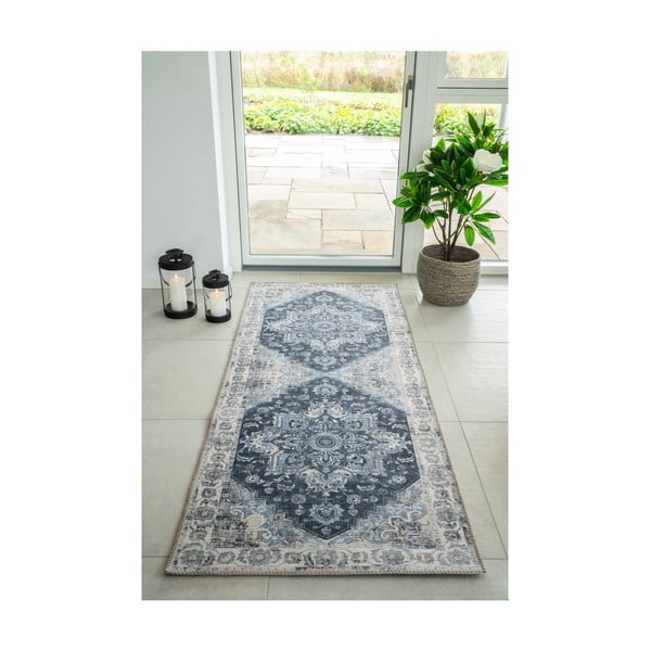 Tappeto blu 200x80 cm Havana - House Nordic-image-3