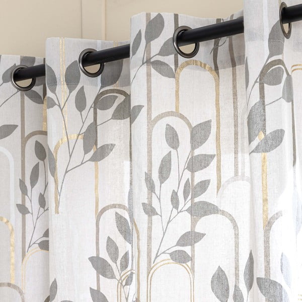 Tenda grigia 140x240 cm Roseris – douceur d'intérieur-image-2