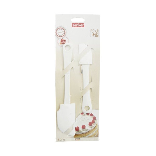 Set di 2 tergicristalli bianchi Patisserie - Fackelmann-image-1