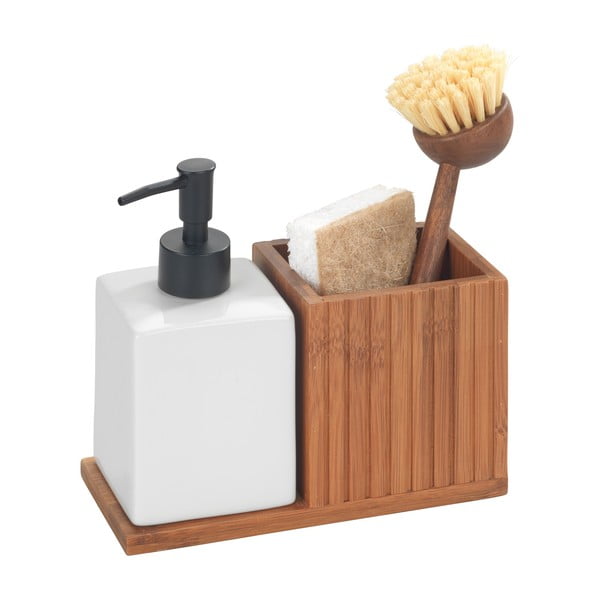 Porta detersivi in bambù di colore naturale Mera - Wenko-image-4