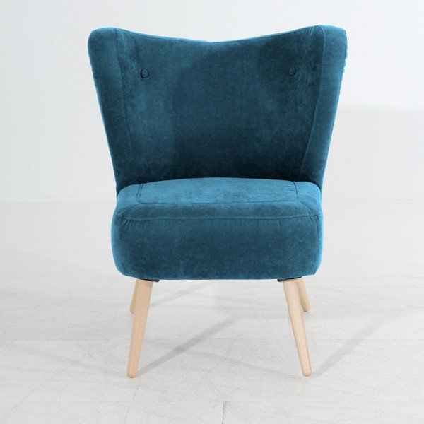 Poltrona Sari Velur blu petrolio - Max Winzer-image-1