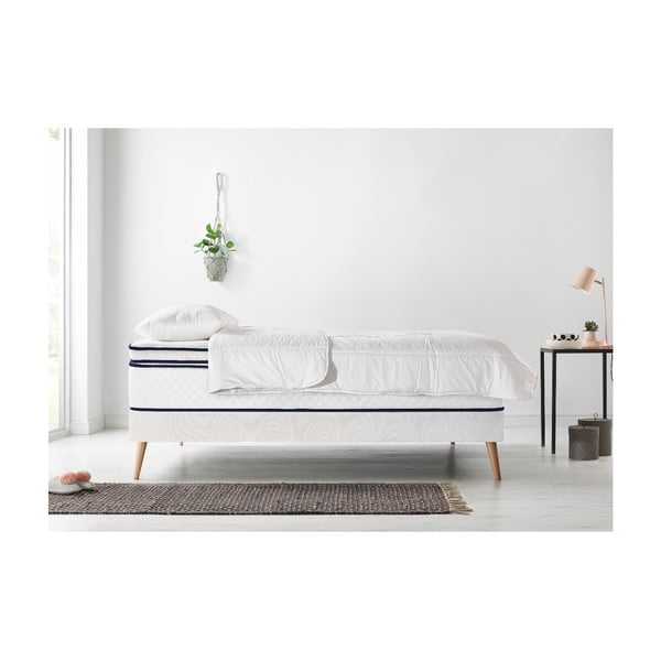 Set dvoulůžkové postele, matrace a peřiny Bobochic Paris Simeo, 160 x 200 cm