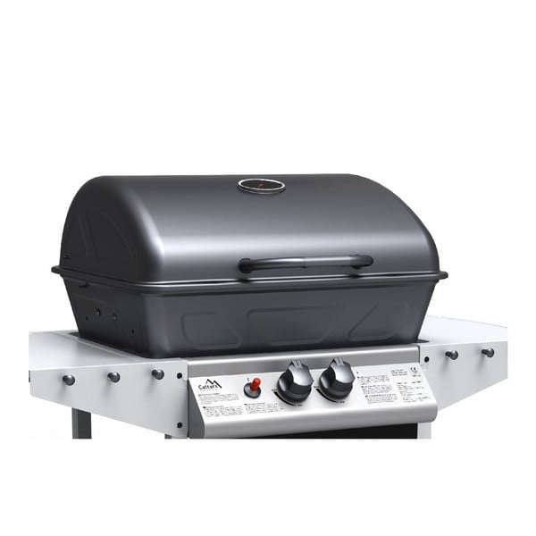 Griglia mobile da giardino a gas Flame Tamer Party Point - Cattara-image-1