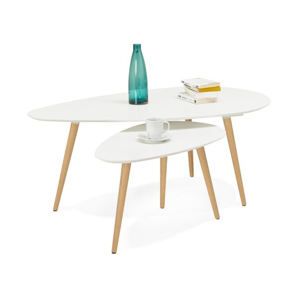 Set di 2 tavoli contenitori Design Gosmi - Kokoon-image-3
