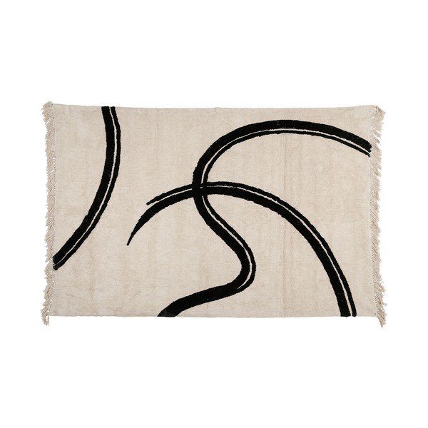 Tappeto crema 160x230 cm Ligne - Sema